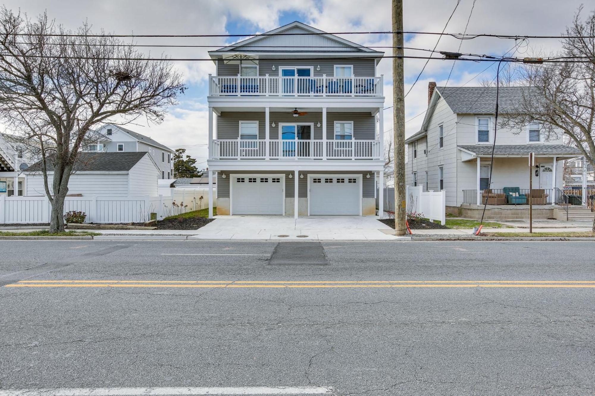 Spacious Wildwood Condo Walk To Beach! Exterior foto